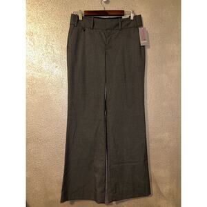 Dockers Office Business Professional Mid Rise Curvy Fit Dark Gray Slacks Pants